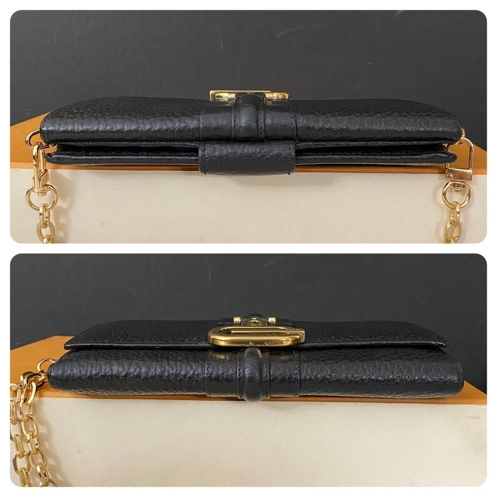 GUCCI G Logo Leather Wallet to Crossbody Bag 💼 - Picture 13 of 16